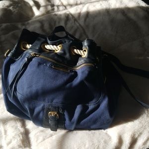 R &Em bag..denim and leather